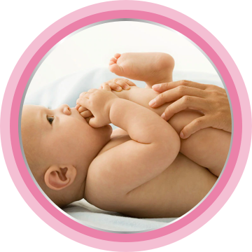 Baby bottom cream is a good way to avoid skin irritation