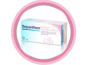 Bepanthen - cream for baby rash.